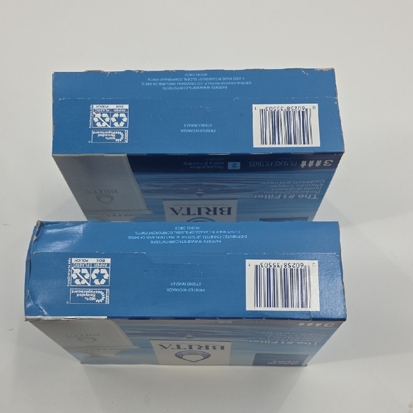 Brita Blue and White Filter Pack 6 Individual Filters (3 In Each Box) New - Picture 4 of 11